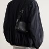 Pebble Full-Grain Leather Messenger Bag - OU Pebble Full-Grain Leather Messenger Bag - OU