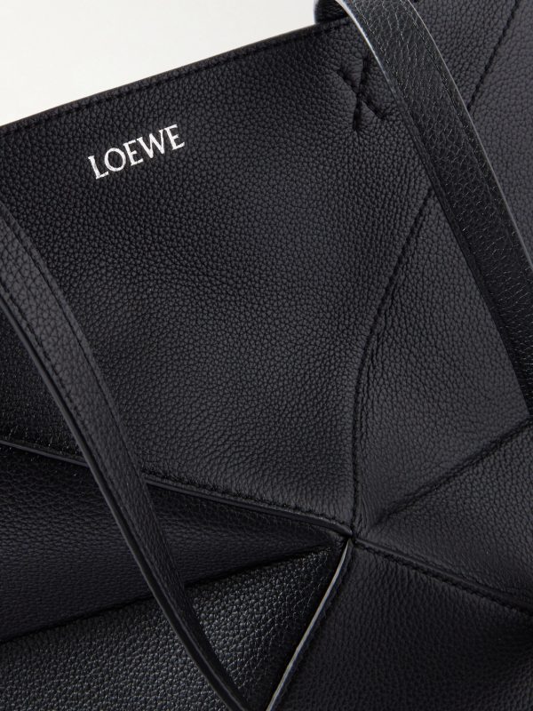 Puzzle Fold Leather Tote - CU Puzzle Fold Leather Tote - CU