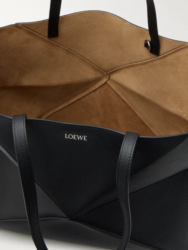 Puzzle Fold Leather Tote - E1 Puzzle Fold Leather Tote - E1