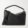 Puzzle Edge Large Logo-Debossed Full-Grain Leather Messenger Bag Puzzle Edge Large Logo-Debossed Full-Grain Leather Messenger Bag