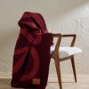 Anagram Leather-Appliquéd Fringed Logo-Jacquard Wool and Cashmere-Blend Blanket