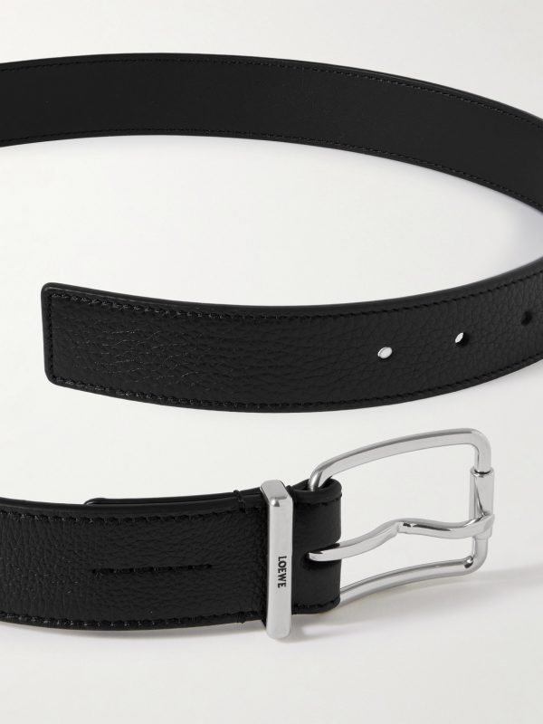 Essential 3.2cm Full-Grain Leather Belt - E1
