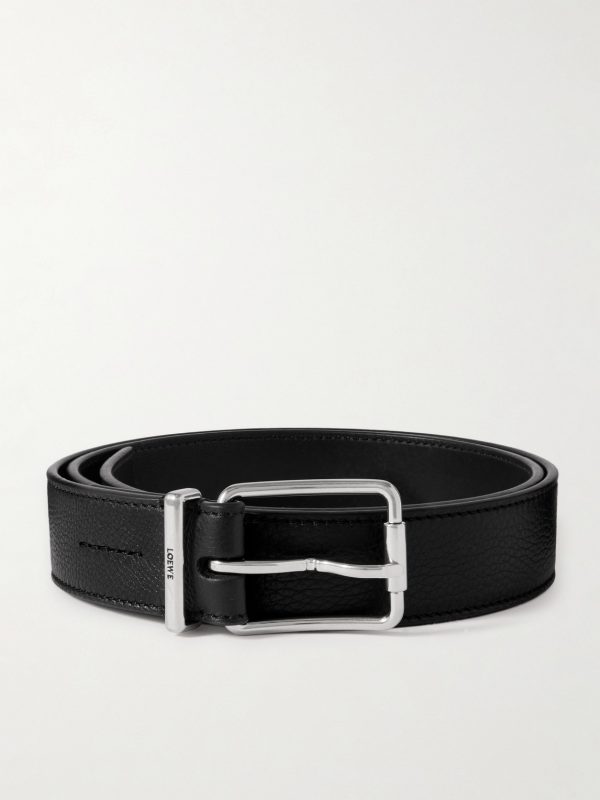 Essential 3.2cm Full-Grain Leather Belt