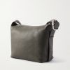 Loop Full-Grain Leather Messenger Bag - BK Loop Full-Grain Leather Messenger Bag - BK