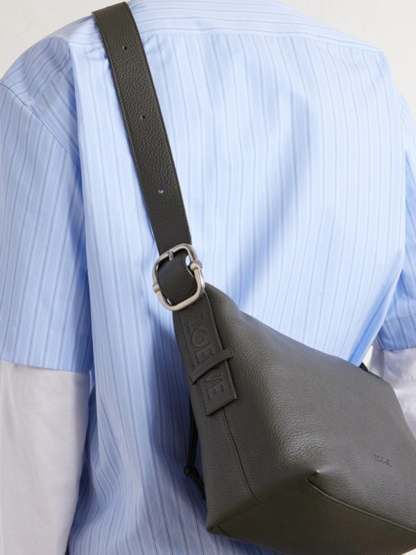 Loop Full-Grain Leather Messenger Bag - E2 Loop Full-Grain Leather Messenger Bag - E2