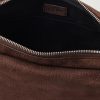 Pebble Embellished Full-Grain Nubuck Messenger Bag - E1 Pebble Embellished Full-Grain Nubuck Messenger Bag - E1