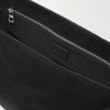 Leather-Trimmed Suede and Canvas Messenger Bag - E1 Leather-Trimmed Suede and Canvas Messenger Bag - E1