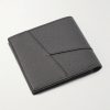 Puzzle Edge Full-Grain Leather Billfold Wallet - BK Puzzle Edge Full-Grain Leather Billfold Wallet - BK