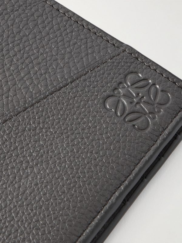 Puzzle Edge Full-Grain Leather Billfold Wallet - CU Puzzle Edge Full-Grain Leather Billfold Wallet - CU