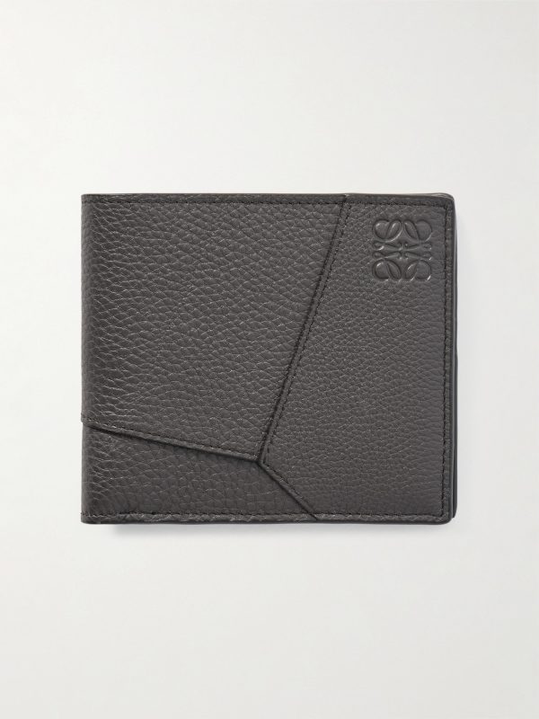 Puzzle Edge Full-Grain Leather Billfold Wallet Puzzle Edge Full-Grain Leather Billfold Wallet