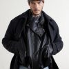 Logo-Appliquéd Leather-Trimmed Wool-Blend Baseball Cap - FR