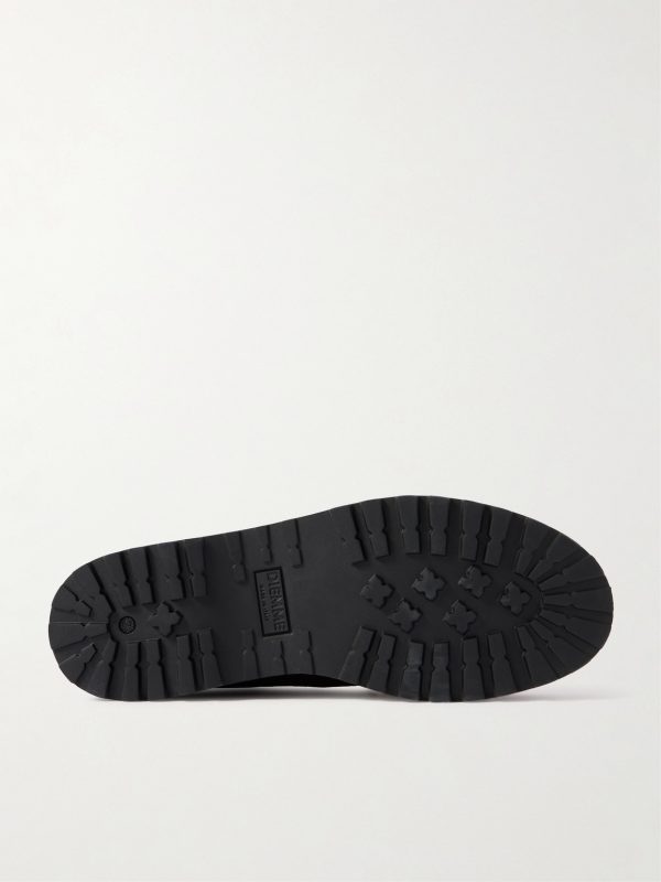 Desert Oasis Cornaro Rubber-Trimmed Waxed-Suede Boots - E1