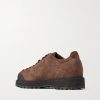 Ampezzo Rubber-Trimmed Brushed-Suede Boots - BK