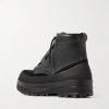 Spezzamonte Rubber-Trimmed Suede and Full-Grain Leather Boots - BK Spezzamonte Rubber-Trimmed Suede and Full-Grain Leather Boots - BK