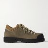 Desert Oasis Cornaro Rubber-Trimmed Waxed-Suede Boots Desert Oasis Cornaro Rubber-Trimmed Waxed-Suede Boots