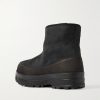 Badia Rubber-Trimmed Suede Boots - BK