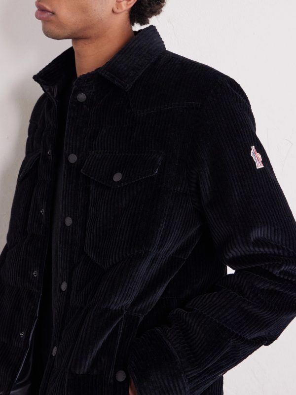 Gelt Quilted Cotton-Blend Corduroy Down Shirt Jacket - CU Gelt Quilted Cotton-Blend Corduroy Down Shirt Jacket - CU