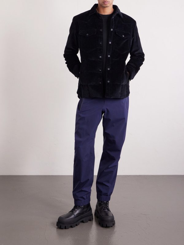 Gelt Quilted Cotton-Blend Corduroy Down Shirt Jacket - OU Gelt Quilted Cotton-Blend Corduroy Down Shirt Jacket - OU