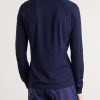 Logo-Appliquéd Crepe Sweater - BK