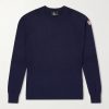 Logo-Appliquéd Crepe Sweater