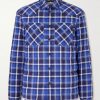 Gelt Quilted Checked Cotton-Blend Down Shirt Jacket Gelt Quilted Checked Cotton-Blend Down Shirt Jacket