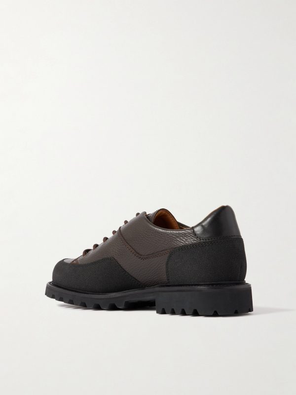 The Hybrid Hiker Full-Grain Leather Boots - BK