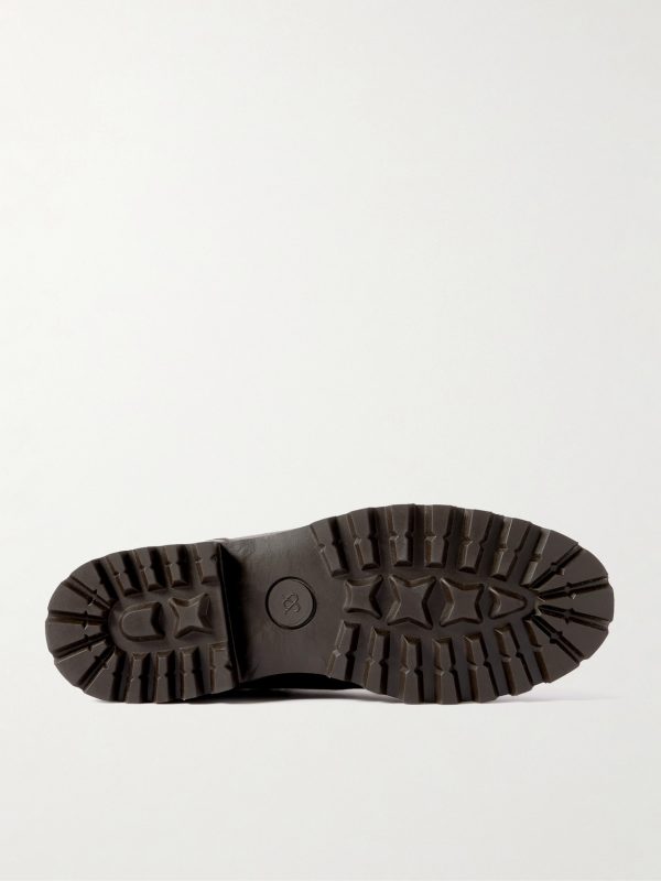 Full-Grain Leather Hiking Boots - E1