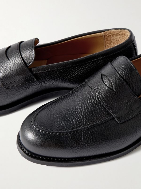 Full-Grain Leather Penny Loafers - CU Full-Grain Leather Penny Loafers - CU