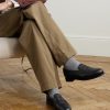 Full-Grain Leather Penny Loafers - OU Full-Grain Leather Penny Loafers - OU