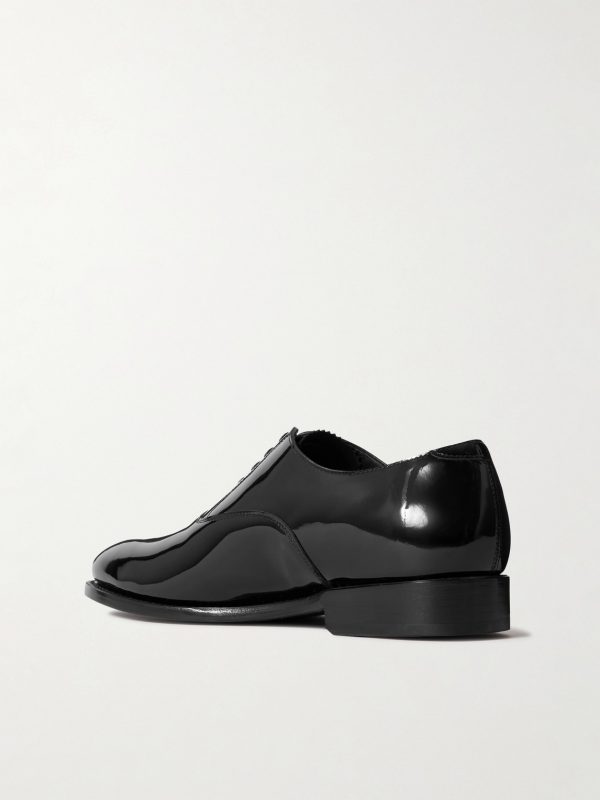 Patent-Leather Oxford Shoes - BK Patent-Leather Oxford Shoes - BK