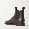 Full-Grain Leather Chelsea Boots - BK