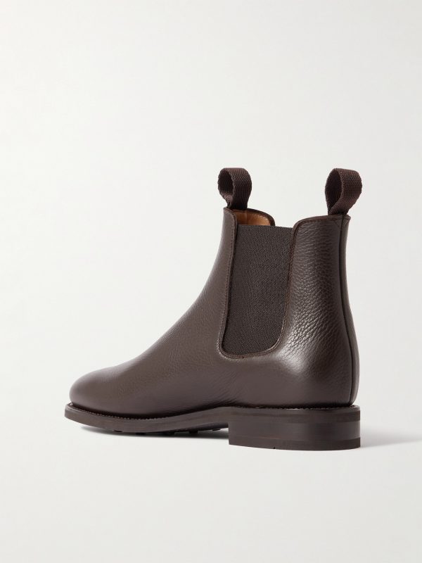Full-Grain Leather Chelsea Boots - BK