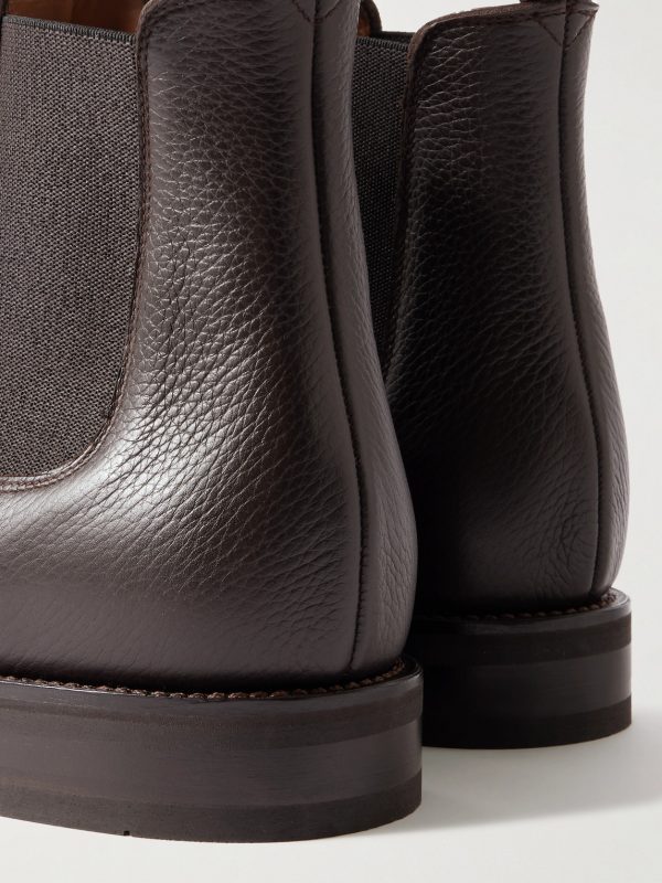 Full-Grain Leather Chelsea Boots - CU
