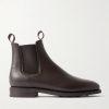 Full-Grain Leather Chelsea Boots