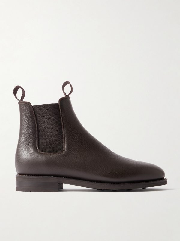 Full-Grain Leather Chelsea Boots