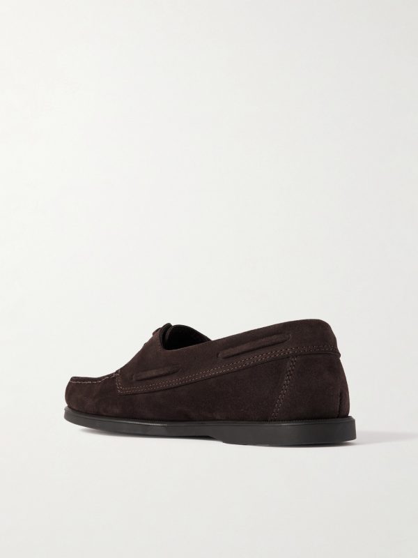 Suede Boat Shoes - BK Suede Boat Shoes - BK
