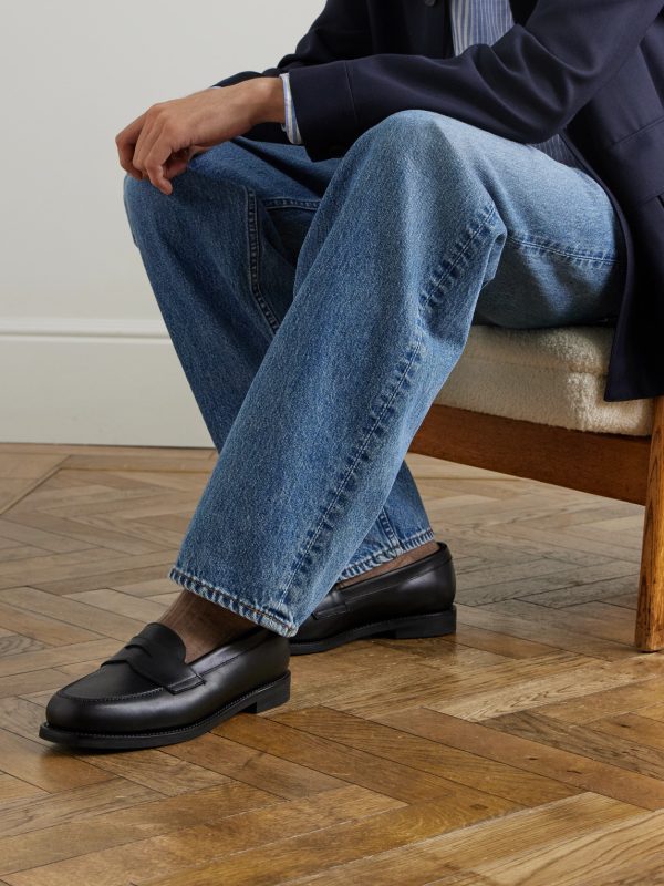 The Ivy Leather Penny Loafers - OU The Ivy Leather Penny Loafers - OU