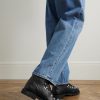 Full-Grain Leather Hiking Boots - OU