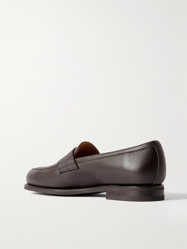 Full-Grain Leather Penny Loafers - BK Full-Grain Leather Penny Loafers - BK