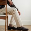 Full-Grain Leather Penny Loafers - OU Full-Grain Leather Penny Loafers - OU