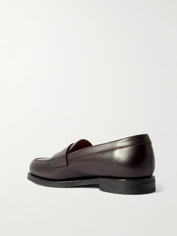 The Ivy Leather Penny Loafers - BK The Ivy Leather Penny Loafers - BK