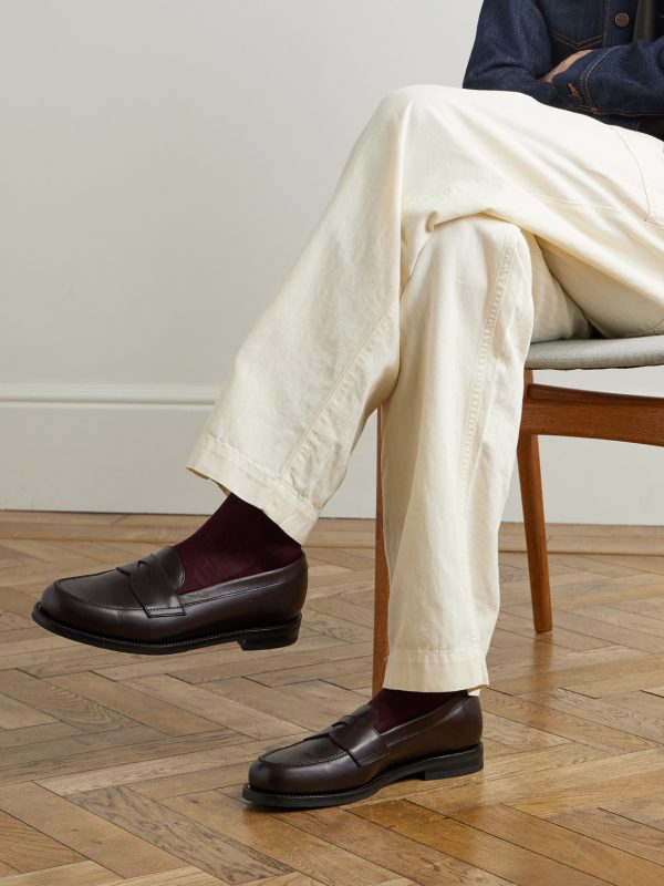 The Ivy Leather Penny Loafers - OU The Ivy Leather Penny Loafers - OU