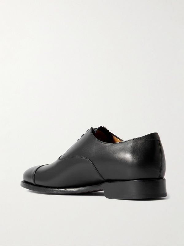 Leather Oxford Shoes - BK Leather Oxford Shoes - BK