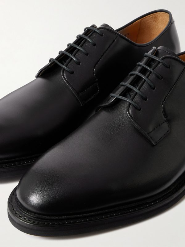 The Plain Toe Leather Derby Shoes - CU The Plain Toe Leather Derby Shoes - CU