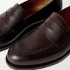 Leather Penny Loafers - CU Leather Penny Loafers - CU