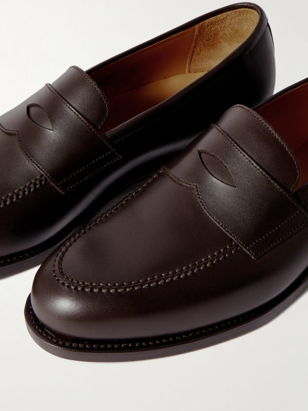 Leather Penny Loafers - CU Leather Penny Loafers - CU