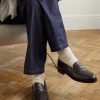 Leather Penny Loafers - OU Leather Penny Loafers - OU