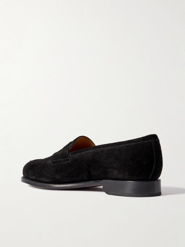 Suede Penny Loafers - BK