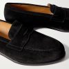 Suede Penny Loafers - CU