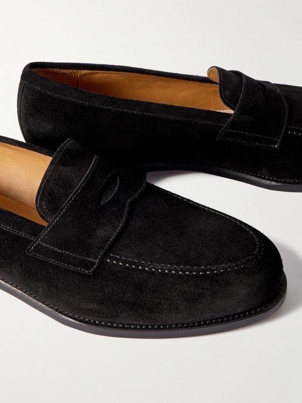Suede Penny Loafers - CU